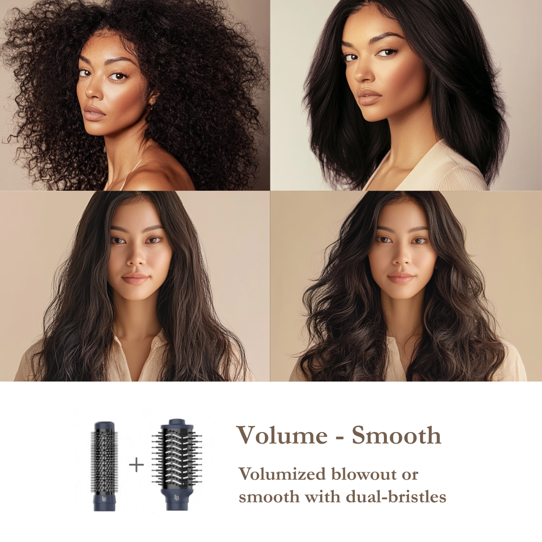 L'Brise AirSwitch™ Blowout Brush Duo (UK Collection)