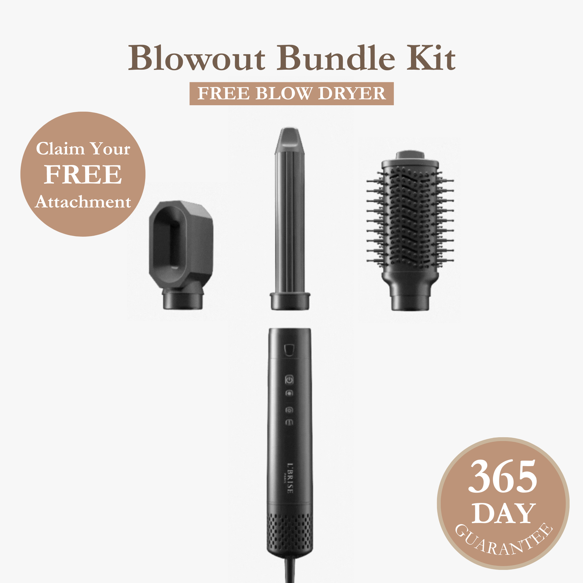 L'Brise Multi-Styler | Blowout Bundle + FREE Blow Dryer Attachment